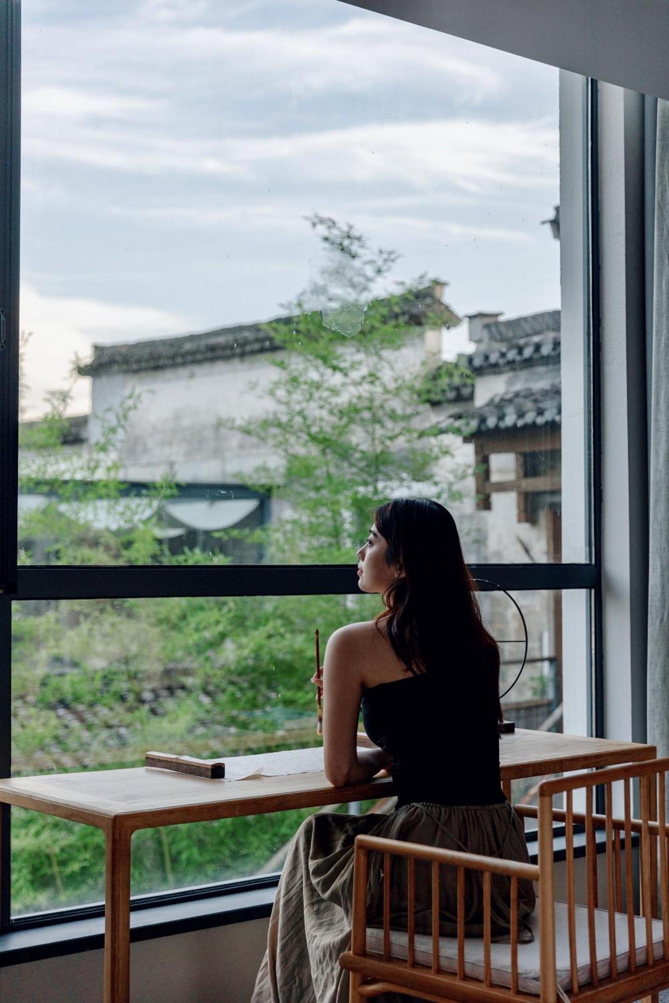 Hongcun Old Street Country House Huangshan Exterior foto