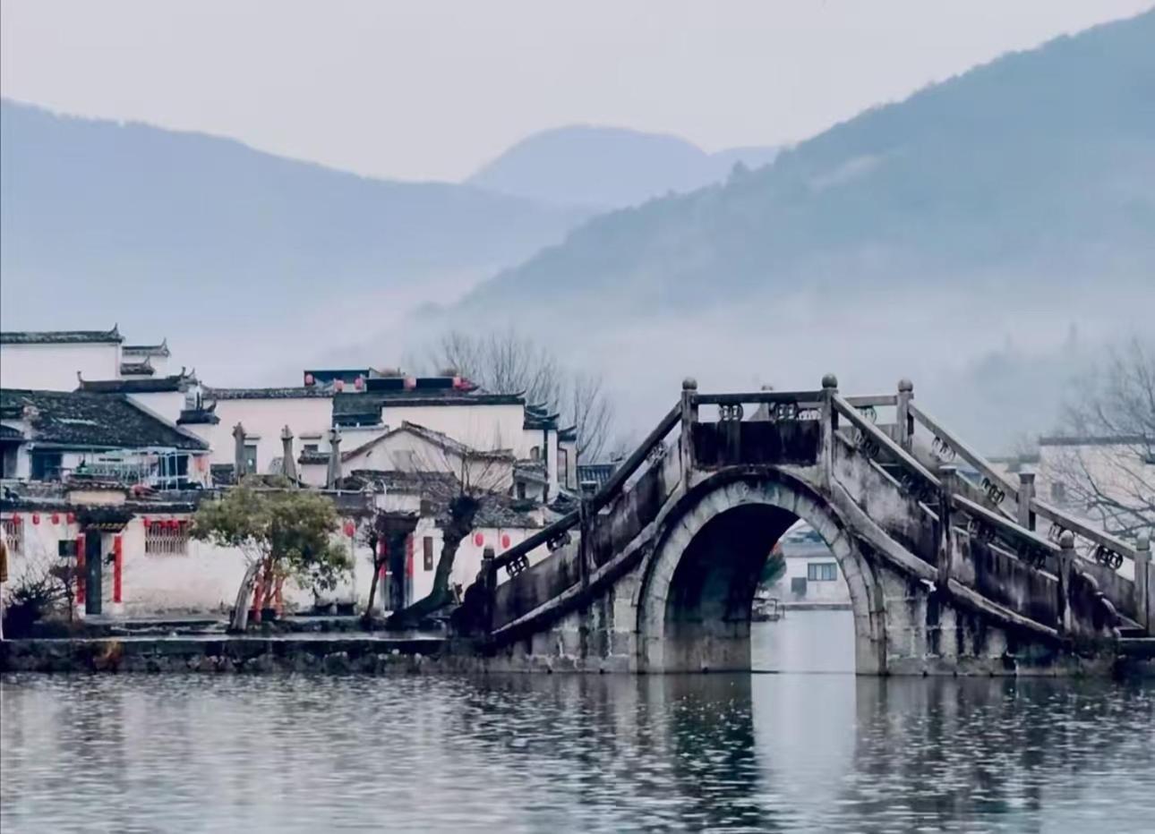 Hongcun Old Street Country House Huangshan Exterior foto